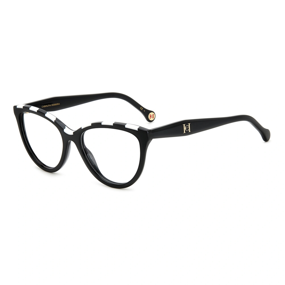 NWT Carolina Herrera HER0148-80S-53 Black 53mm Eyeglasses